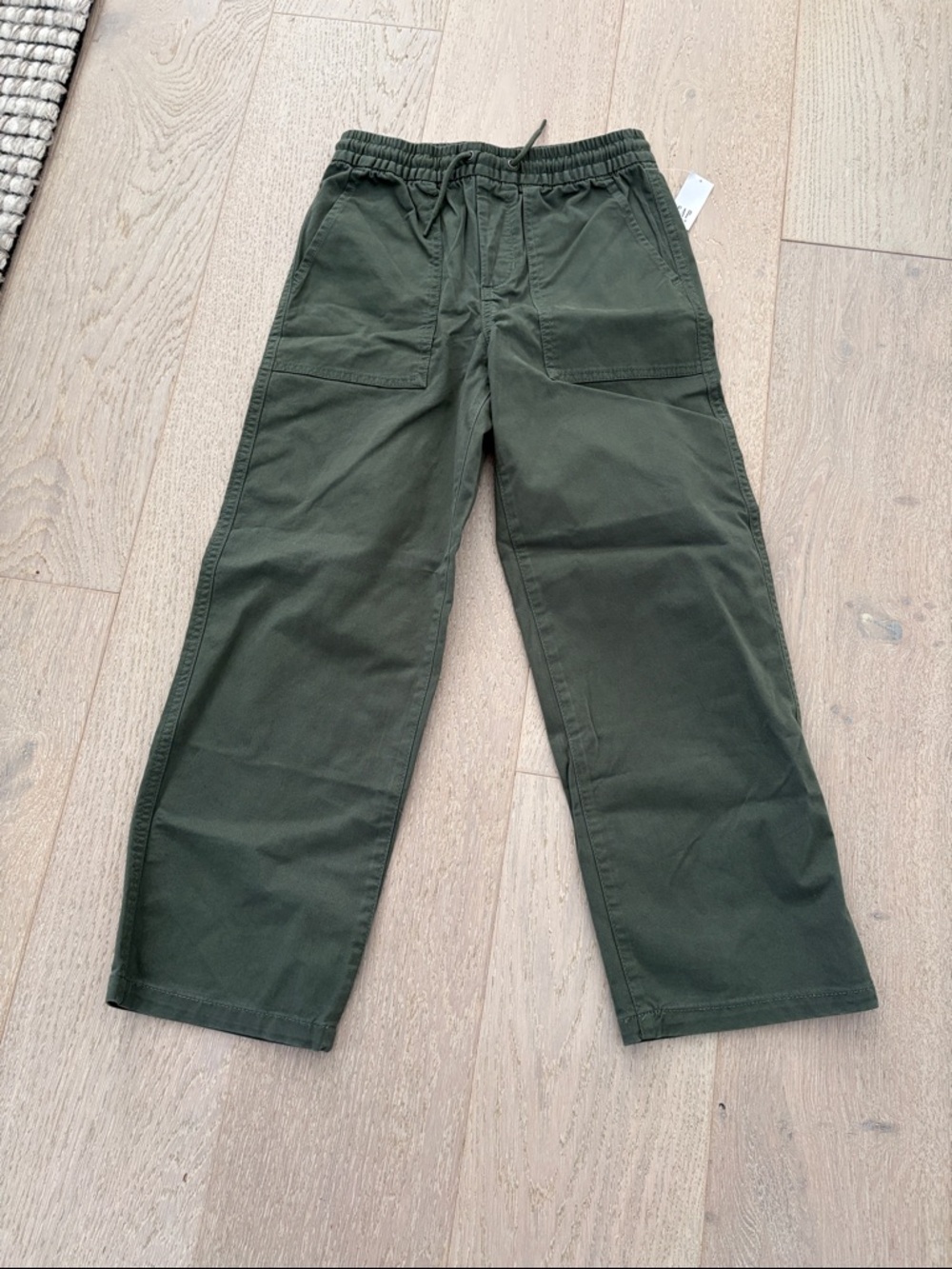 GAP Kids Olive Green Casual Pull-On Cargo Pants
